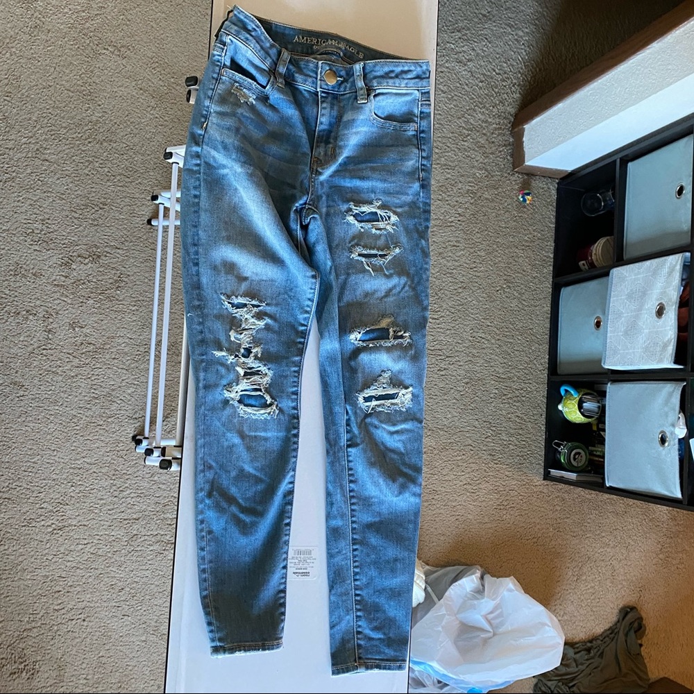 Ripped skinny jeans (SHORT)